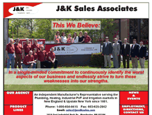 Tablet Screenshot of jandksales.com